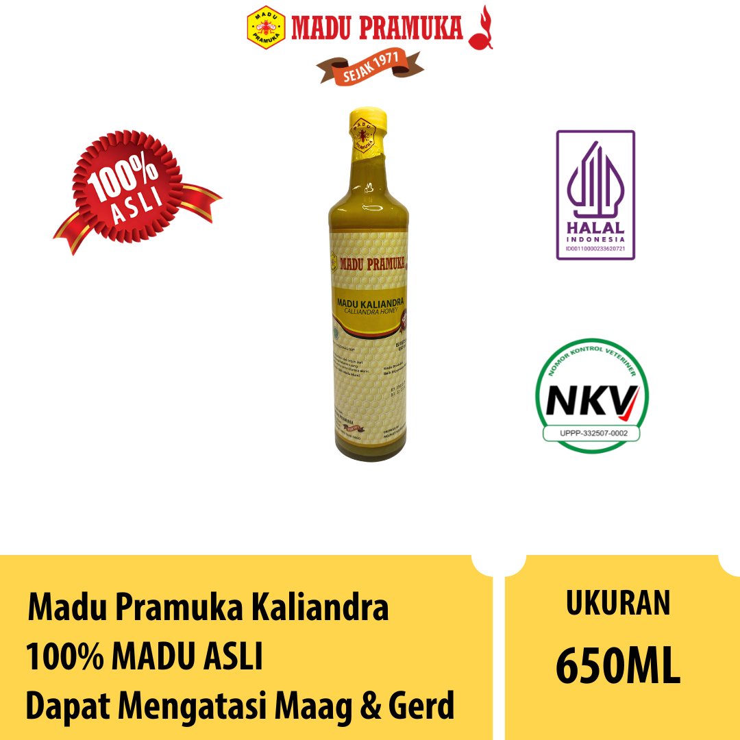 kaliandra 650ml Madu Kaliandra 650ml - Gambar 1