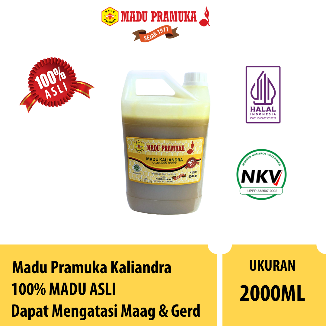 kaliandra 2L Madu Kaliandra 2000ml - Gambar 1
